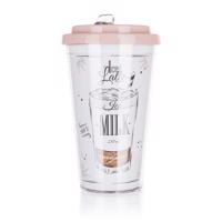 Bankett utazó bögre dupla falú COFFEE 0,5 l, Iced latte