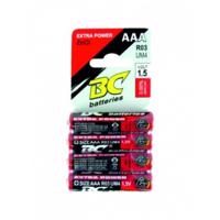 BC Extra Zinc Féltartós Mikro Elem AAA R03 B4