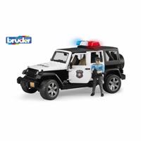 Bruder 02526 rendőrségi Jeep Wrangler  rendőrrel és tartozékokkal, 1:16