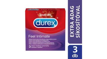 Durex óvszer 3 db-os Feel Intimate