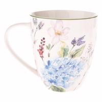 Flower Garden Porcelán bögre, 490 ml