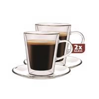 Maxxo "Lungo" 2 részes thermo pohár készlet, 220 ml