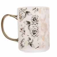 Roses porcelán bögre, 425 ml