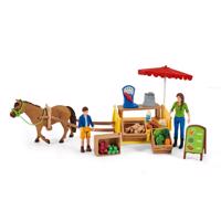 Schleich 42528 Mobil piaci stand