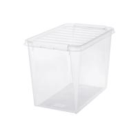 SmartStore Classic tárolódoboz fehér klipszekkel, 61 l, 61 l