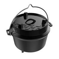 Tepro 8231 Öntöttvas vízforraló fedővel DutchOven, 4 l