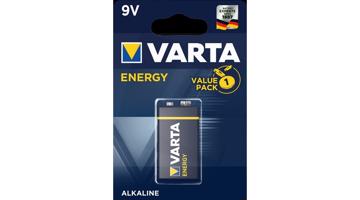 Varta Energy alkáli tartós elem 9V B1