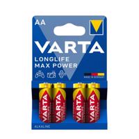 VARTA Longlife Max Power Alkáli Tartós Ceruza Elem LR6 AA B4